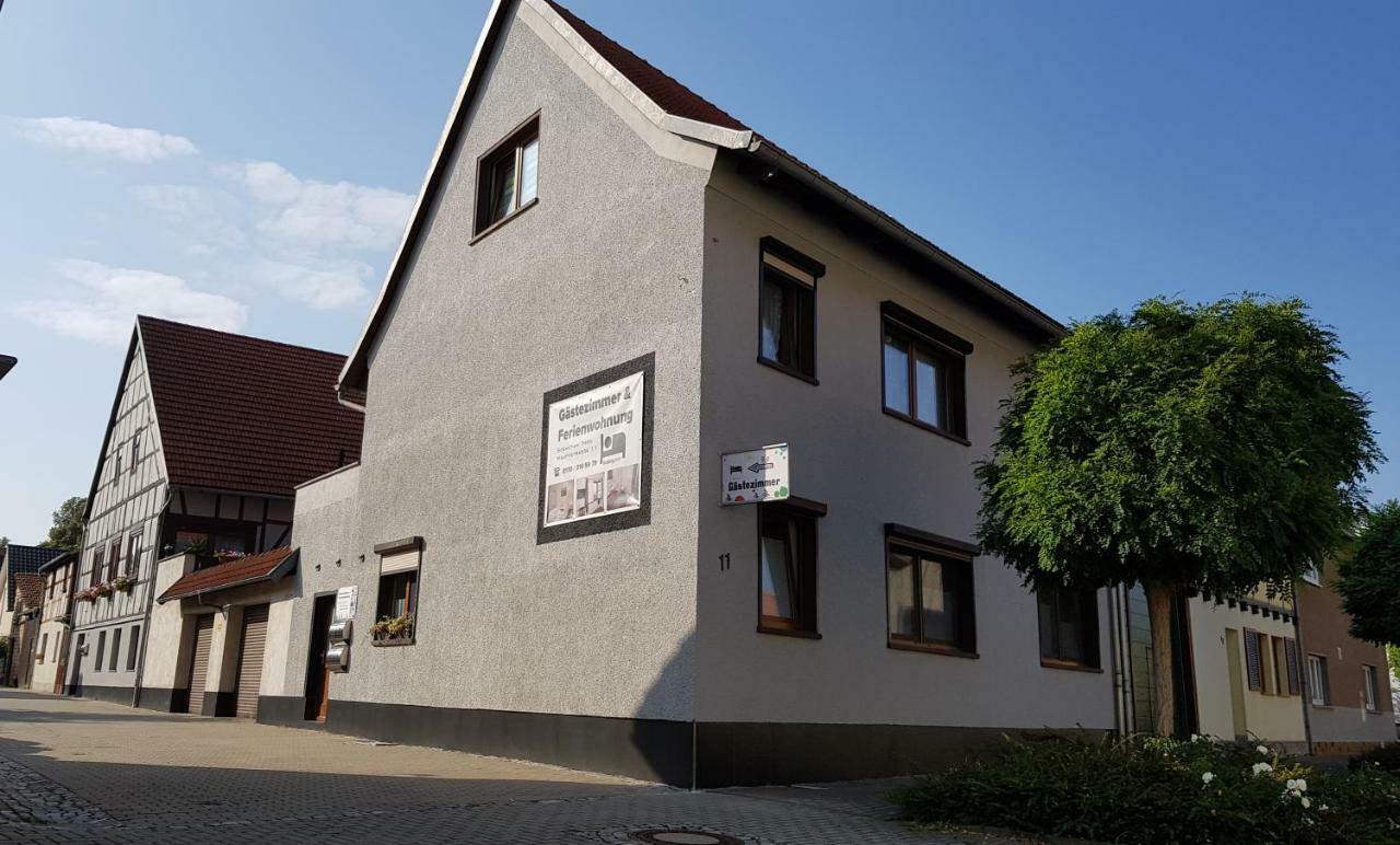 Gaestezimmer & Ferienwohnungen Thon Herbsleben Eksteriør billede